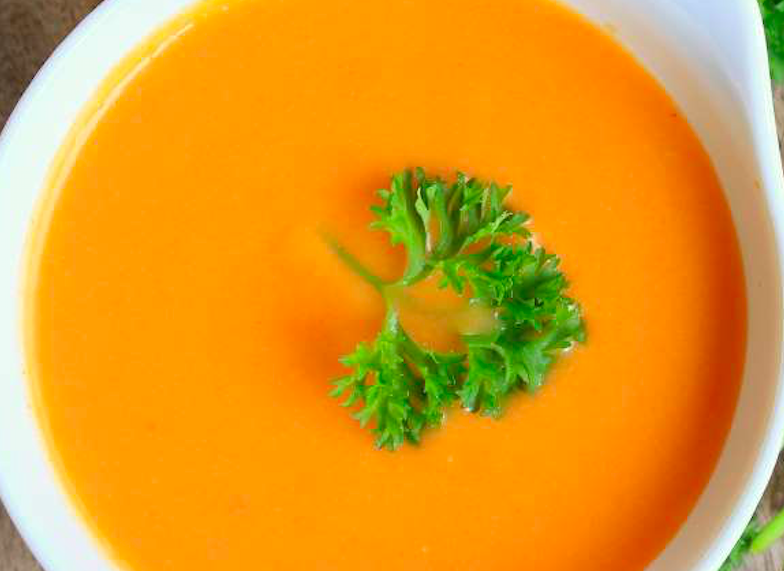 Gaspatxo de pastanaga