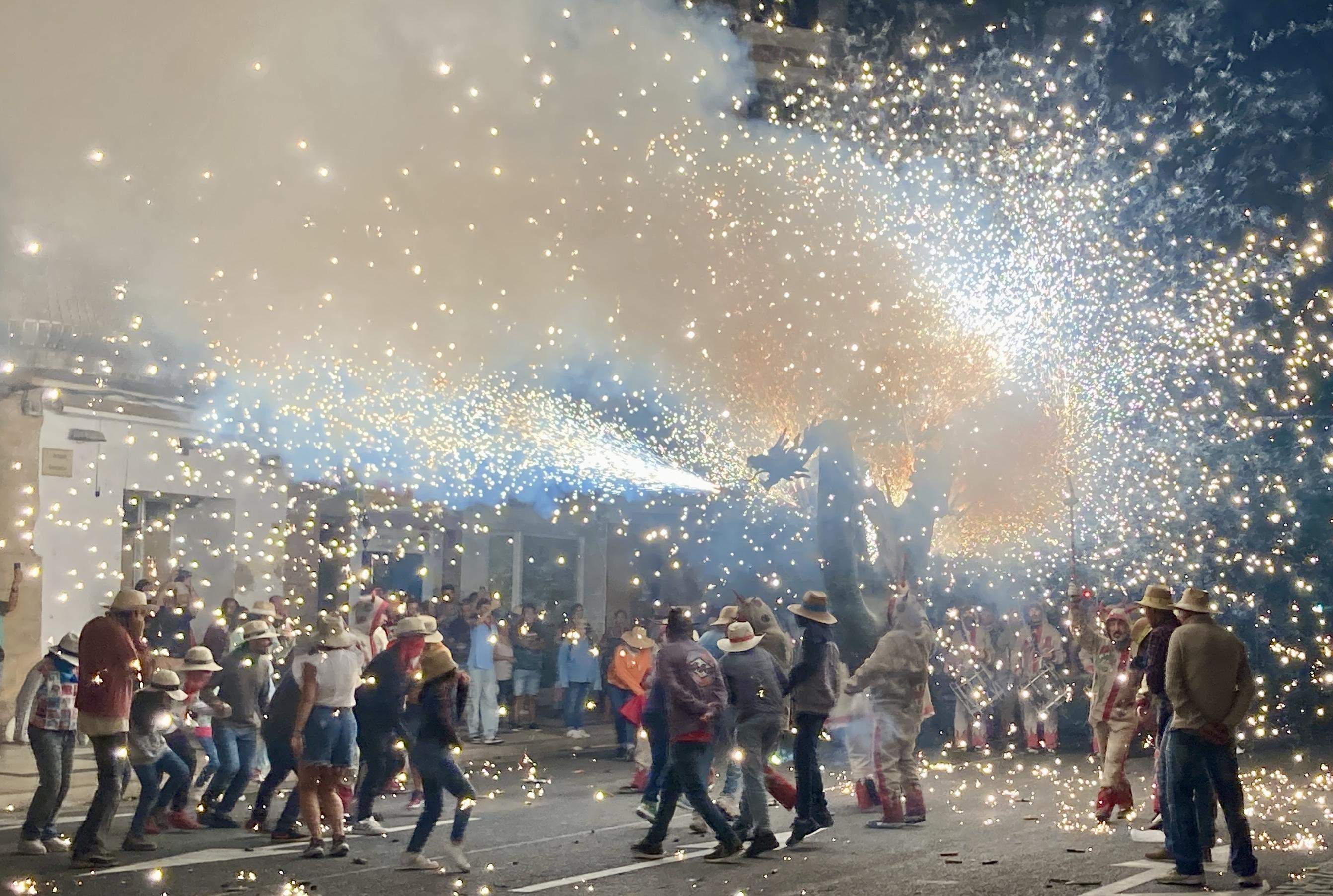 Correfoc de les Festes de la Cinta a Tortosa FOTO K.V.