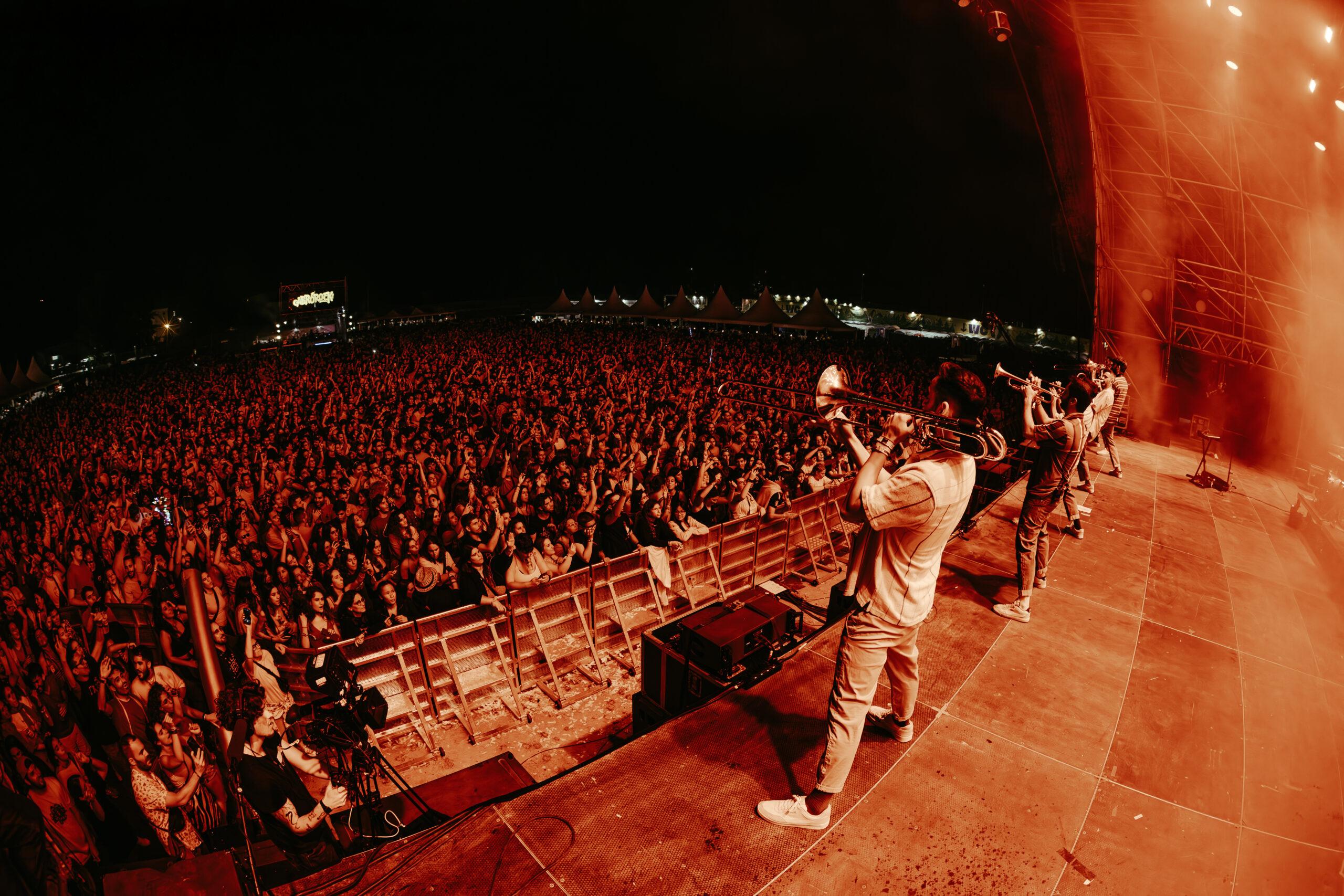 Imatge d'una edició anterior de la Castanyada del Cabró Rock FOTO Primera Fila