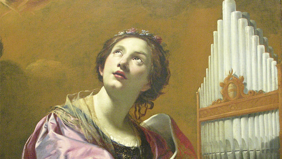 Una de les imatges de Santa Cecília FOTO XTEC