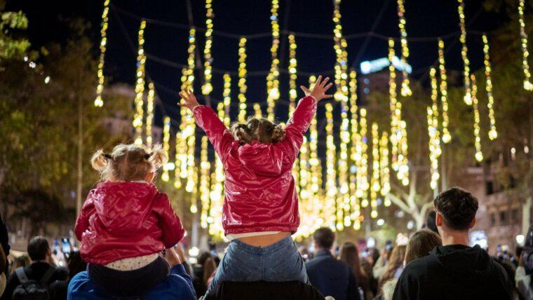 Llums de Nadal a Barcelona FOTO Ajuntament de Barcelona
