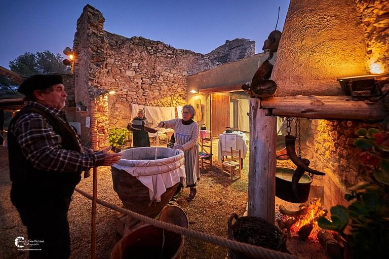 Pessebre dels Estels a la Masia de Castelló FOTO Ajuntament de Vandellòsi l'Hospitalet de l'Infant