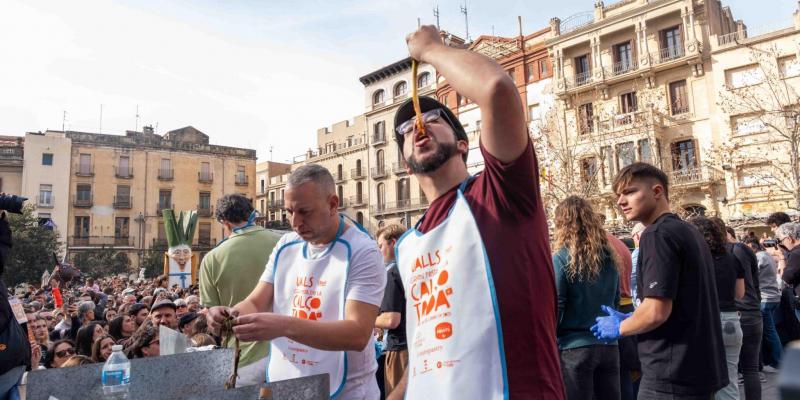 Gran Fiesta de la Calçotada FOTO Ajuntament de Valls