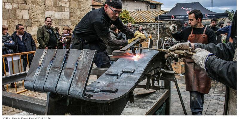 Fira de Forjadors i Artistes del Ferro a Besalú