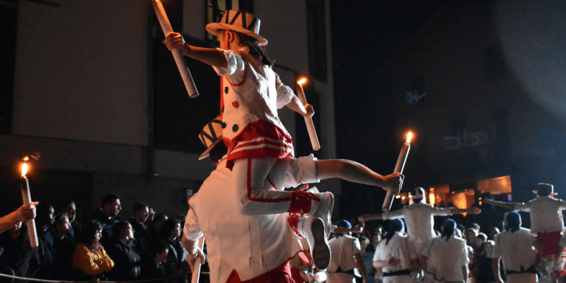 La Moixiganga en Castellterçol FOTO Esbart Rosa d'Abril