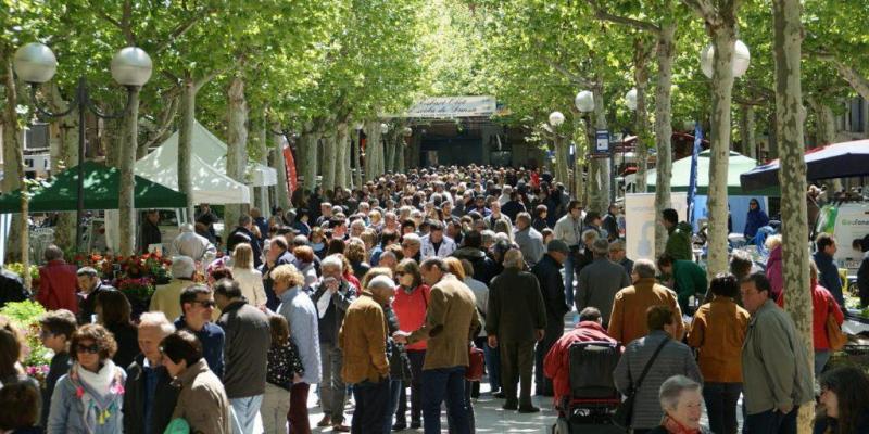 Fira de l’1 de maig a Olot FOTO Descobreix Olot