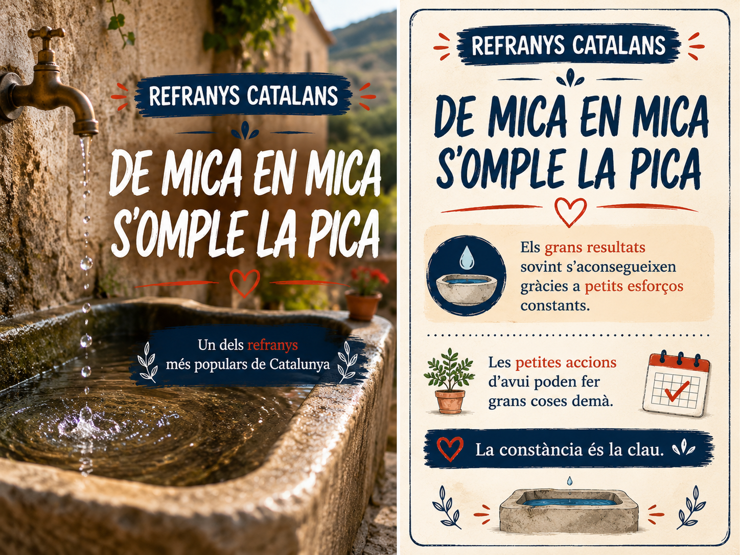 De mica en mica s'omple la pica