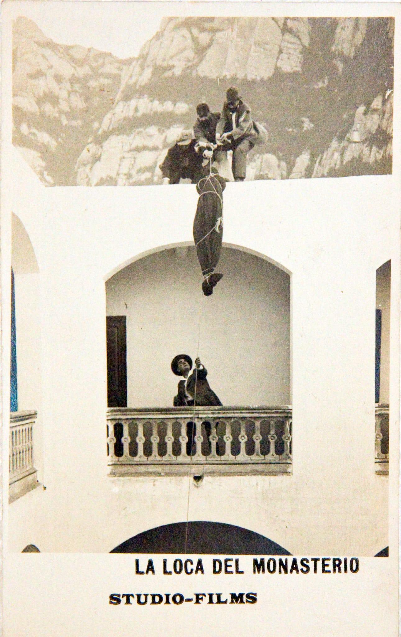 Frame de la pel·lícula La loca del Monasterio rodada a Montserrat