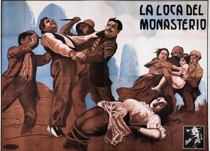 Cartell promocional de La loca del Monasterio