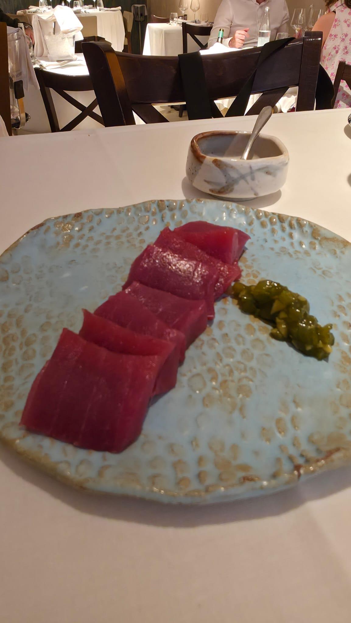 Sashimi a Topik Barcelona