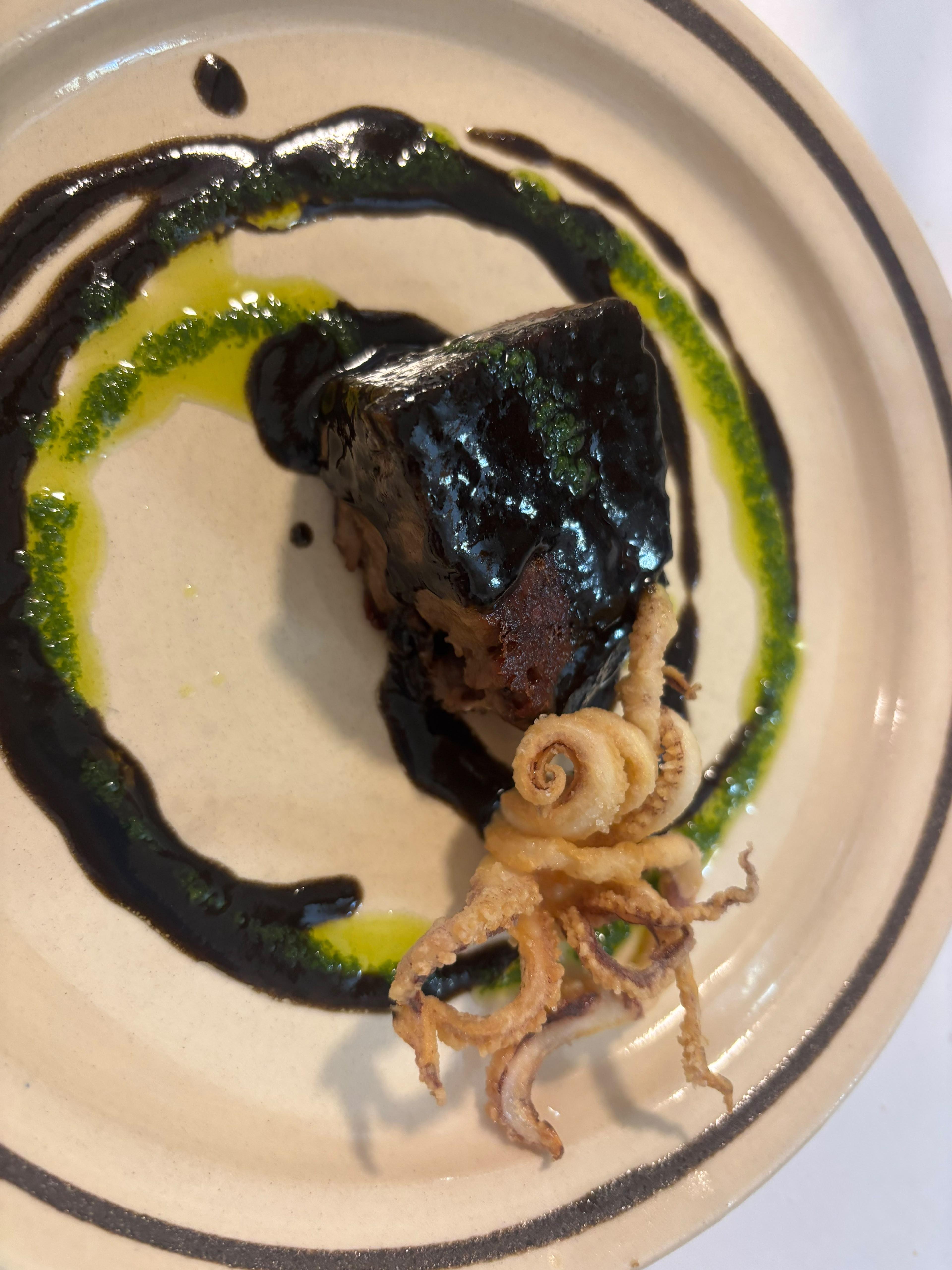 Un altre dels plats del menú degustació de Ca l'Amador