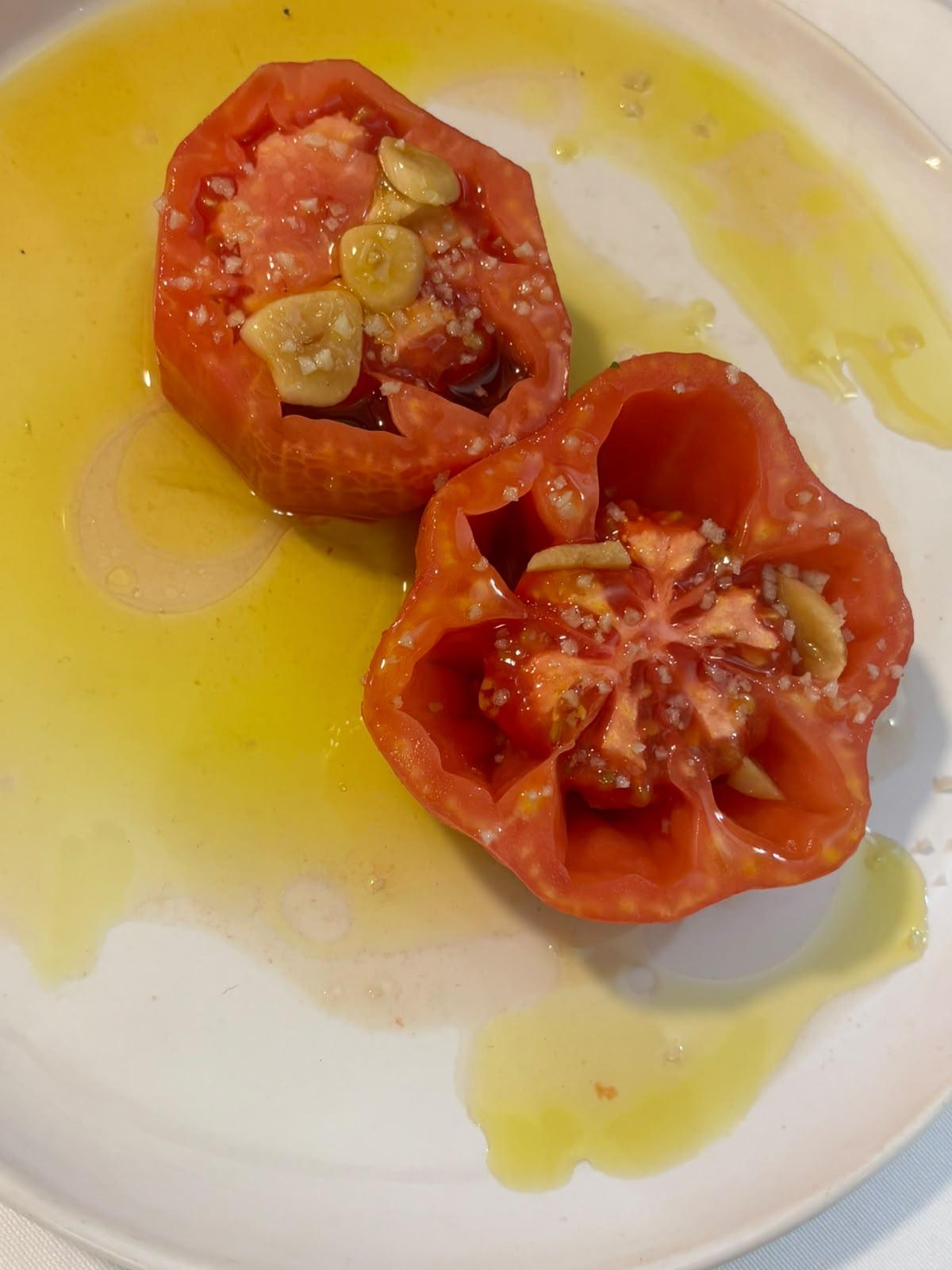 Plat del menú degustació de Ca l'Amador